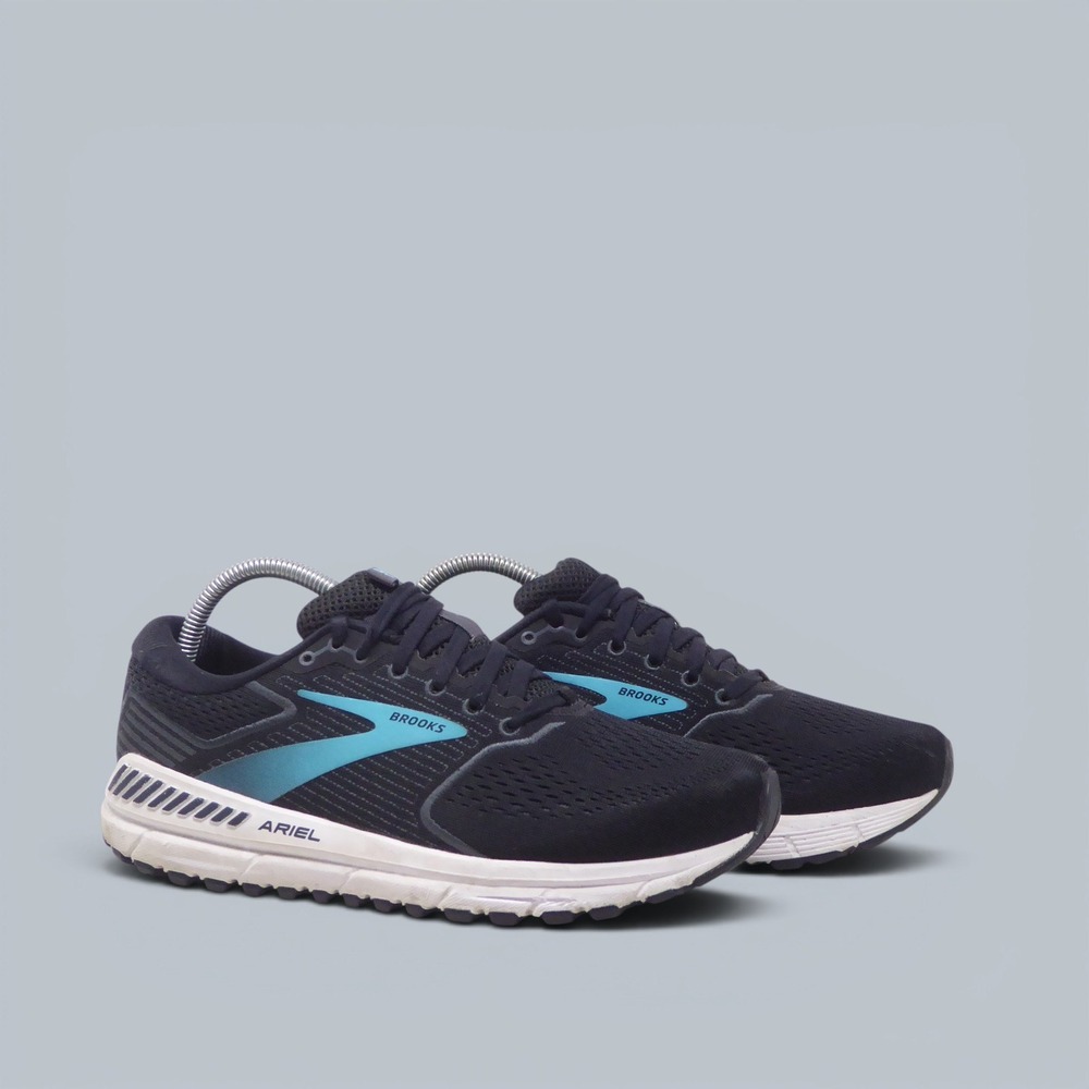 Brooks Women Running Shoes Black Ariel 20 Stability Sneakers 9.5B